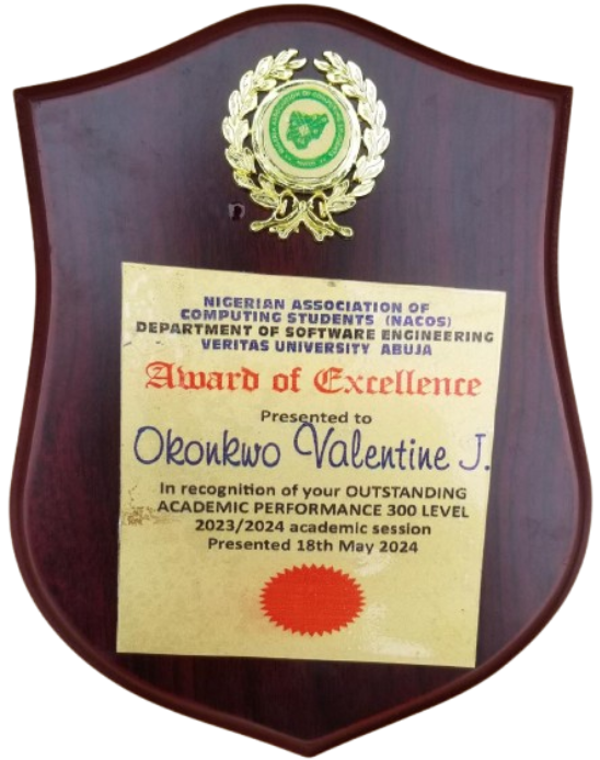 Award of Excellence - NACOS